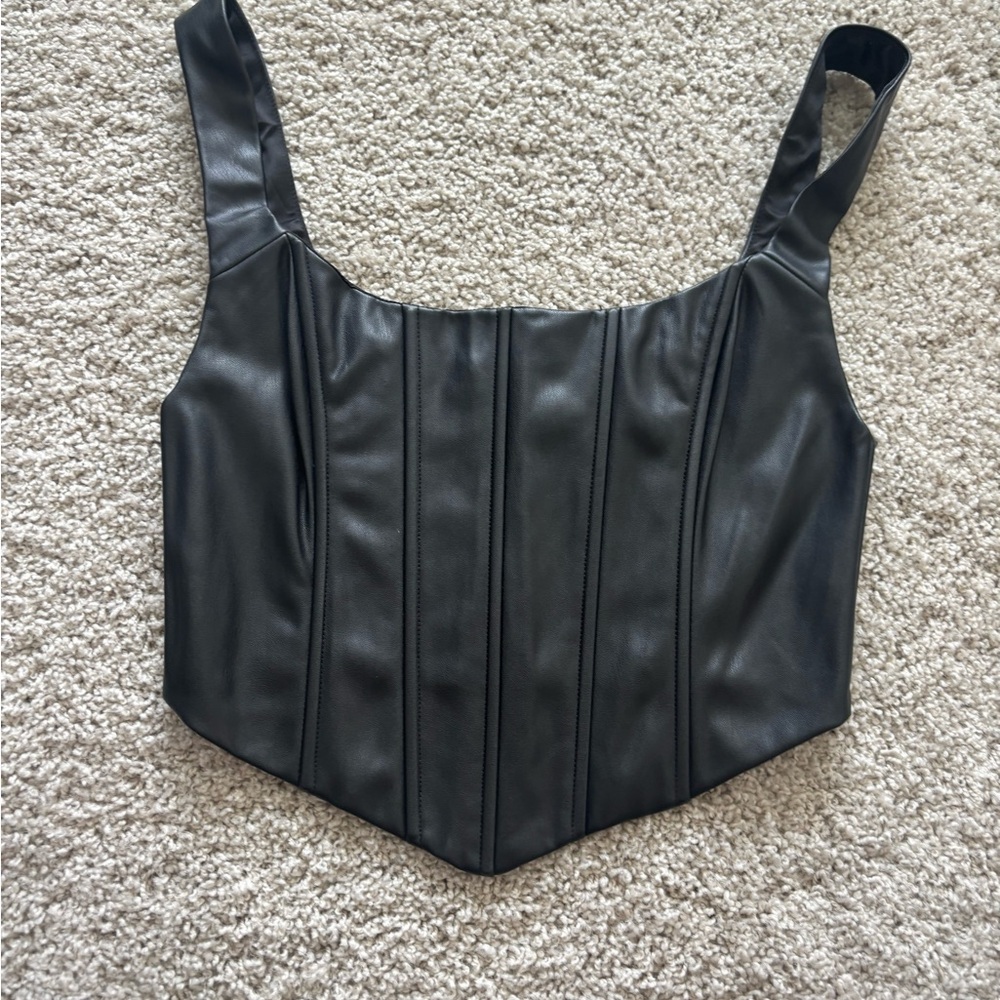 Sleek Black Women's Bodysuit Top